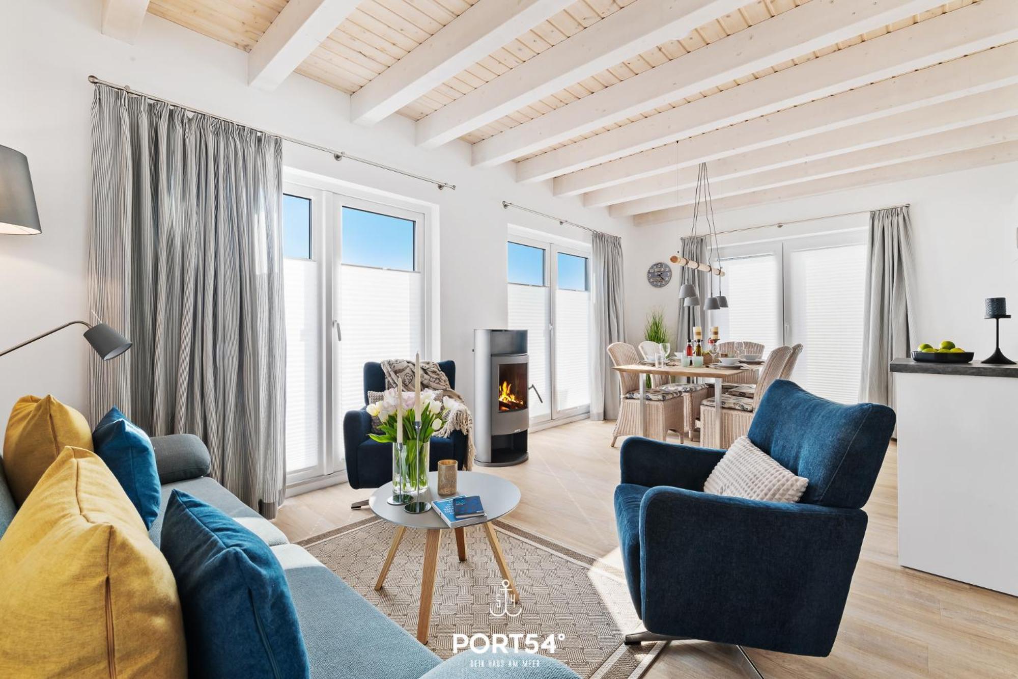 Вилла Haus Blaue Blume Бюзум Экстерьер фото
